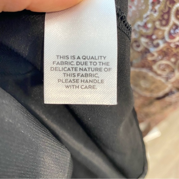 NWT Radiant Fantasy Black Floral Embroidered Tulle Maxi Dress Size Medium - Picture 11 of 13